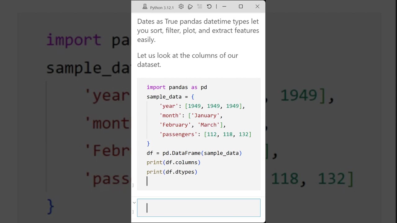 02 Converting Strings to Datetime and Sorting in Pandas