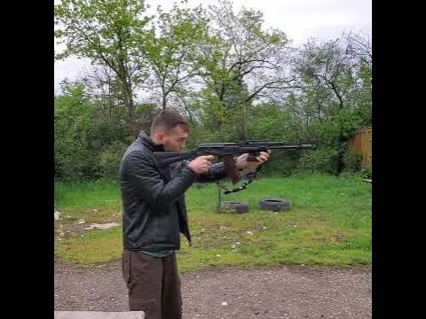 Стрельба из АК-74 - YouTube