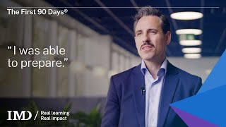 IMD's The First 90 Days®: 'I was able to prepare.'
