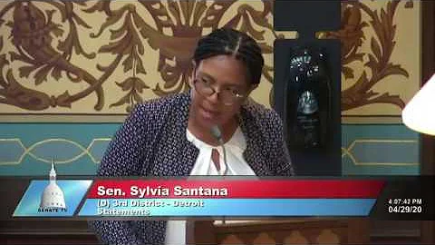 Senator Sylvia Santana proposes banning the Confederate Flag on the Michigan State Capitol Grounds