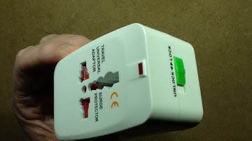 Extra dangerous electrocute-o-daptor with lamp test feature.