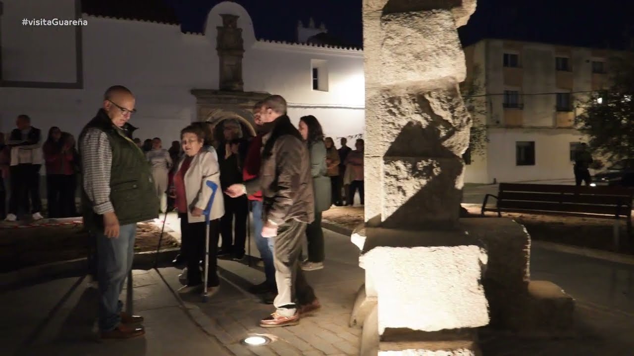 Inauguración de la Reforma e Iluminación de la Plaza Vieja de Guareña tras las obras
