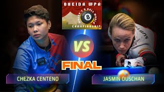 CHEZKA CENTENO VS JASMIN OUSCHAN | FINAL | 2025 ONEIDA WPA WOMEN'S 8-BALL WORLD CHAMPIONSHIP