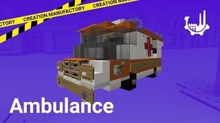 How to build an ambulance | Minecraft IDEAS [Tutorial] CM