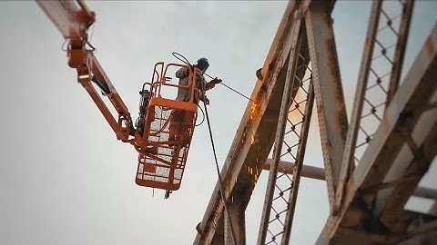 Thermal Lance cutting in Southern Africa - Bridge Demolition - Oxygen Lancing
