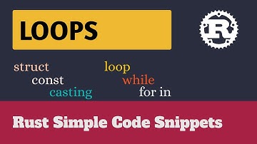 Rust Programming Loops