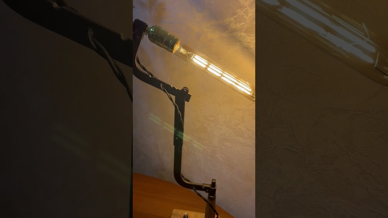 Turning an old saw into a light fixture 🛠️ 