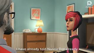 EPISODE 32  Plotagon Story : -   Lizzie tells Grandad Arthur she is lesbian
