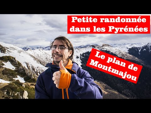Randonnée (presque) raquettes dans les Pyrénées : Le plan de Montmajou.