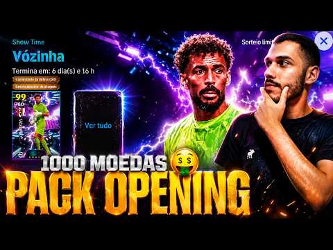 I SPENT 1000 COINS 🤑 PACK OPENING on the SHOWTIME VOZINHA BOX in EFOOTBALL 2026 ☠️😱
