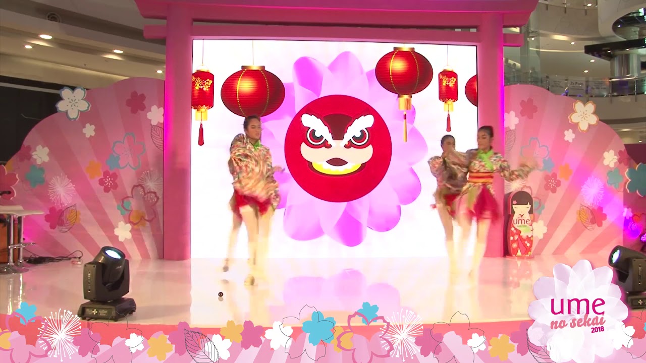 Ume No Sekai 2018 Dance Performance Day 3 -  United dance work 3.1