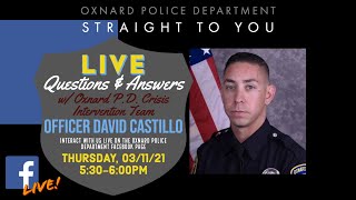 Q&A (Ep. 14) Crisis Intervention Team Officer David Castillo