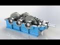 Speed Reducer in Solidworks | PhotoView 360 Render