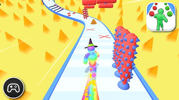 Rope Man Run - Gameplay Walkthrough Part 22 - Puzzle Game Levels To Play (iOS, Android)