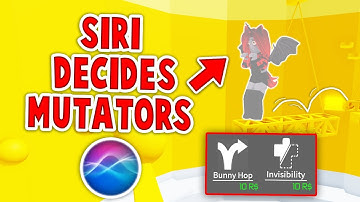Siri Decides Which MUTATOR I Use In Tower Of Hell! (Roblox)