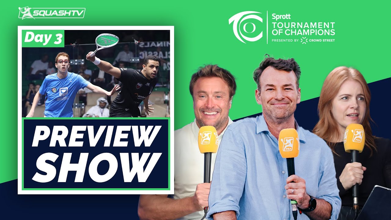 Tournament of Champions 2026 RD2 Preview Show | Asal v Zakaria - Squash's New Rivalry?