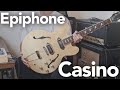 【フルアコ】箱モノ初心者が妻所有のEpiphone Casinoを弾いてレビューしてみた【ハウる】