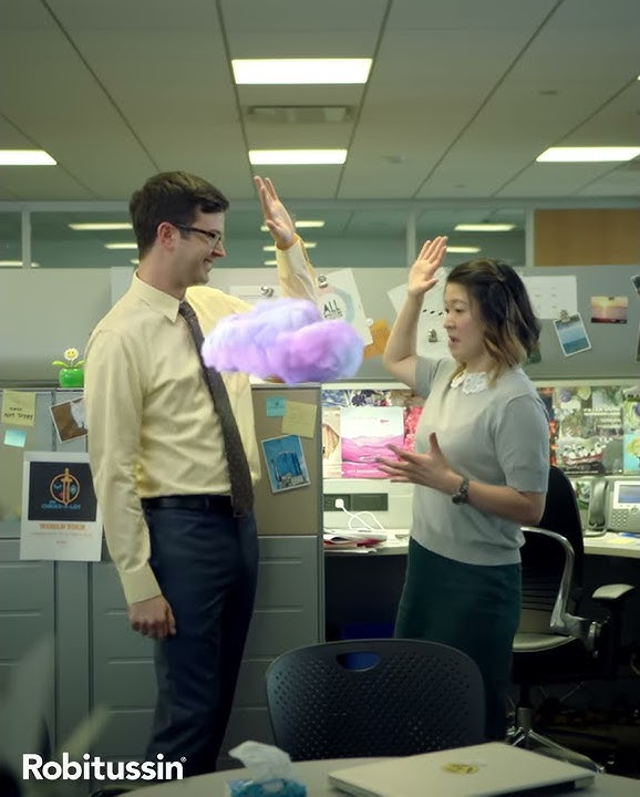 Robitussin® | Less #coughing = less awkward moments