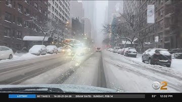 New York City Sanitation Crews Gear Up For Ice Storm
