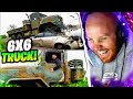 TIMTHETATMAN REACTS TO 6X6 ARMY TRUCK RUNNING OVER CARS