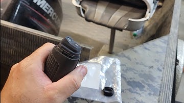 Mercury Trim Button Install.