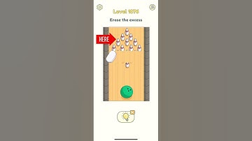 DOP 2 Level 1076 Erase the excess 🎱Android IOS games #shorts #dop2 #games #playgame #gamer