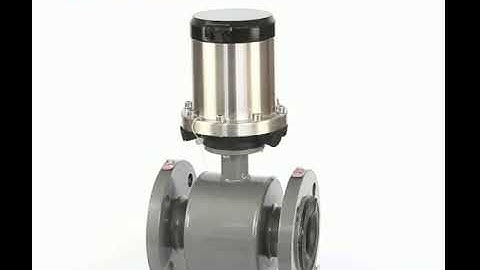 Battery powered electromagnetic flow meter