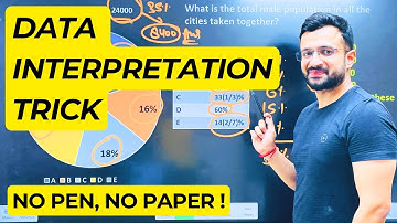 Best DI Trick for total Calculation | Data Interpretation by Sumit Sir