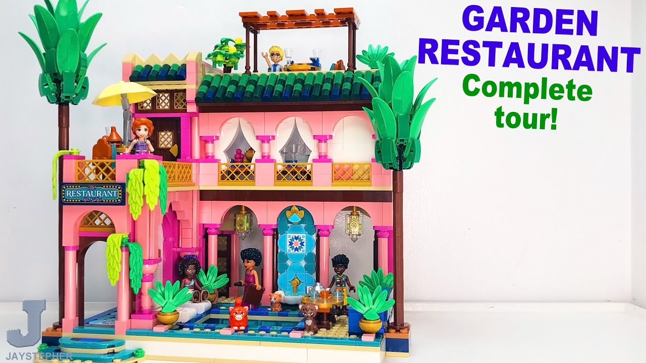 LEGO Friends 2026 Garden Restaurant 42691 Unboxing, Tour, & Review