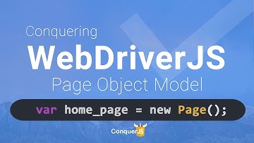 11 - WebdriverJS Page object Model