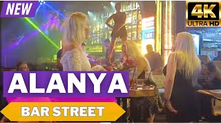 Alanya nightlife july 2021 walking tour! Antalya Turkey holiday 2021 ! Turkey travel