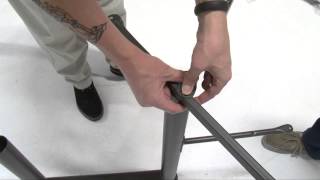 Watch this video to learn how to assemble the table for a 44" Round Picnic Table. Visit our website for more information: http://www.
