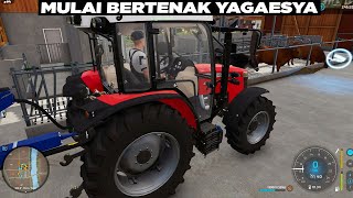 Cukup Banyak Kendaraan Traktor Kita Kerahkan Demi Kemakmuran Hewan🐄🐔🐴 Farming Simulator 22 Indonesia screenshot 5