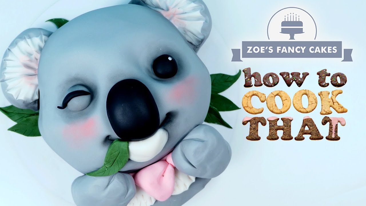 How to make a Koala cake topper tutorial 