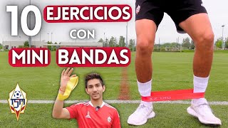 ⚠️ Los 10 MEJORES Ejercicios con BANDA de RESISTENCIA ⚠️  | Para Atletas y Futbolistas ⚽
