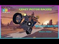CRAZY MOTOR RACERS: Epic Desert Stunt Fail! (Cartoon Comedy)