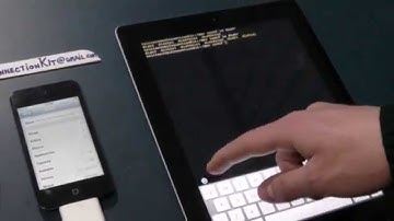 [Camera Connection Kit] 320 GB Hard Drive on iPod Touch / iPhone - iOS 5.0.1