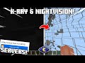 Outlined X-Ray And Fullbright Packs For Minecraft Bedrock! (MCPE 1.21+)