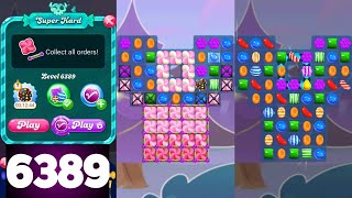Candy crush saga level 6389 | super Hard level | anuD candy crush 6389 help | anudeep CC cream anuD