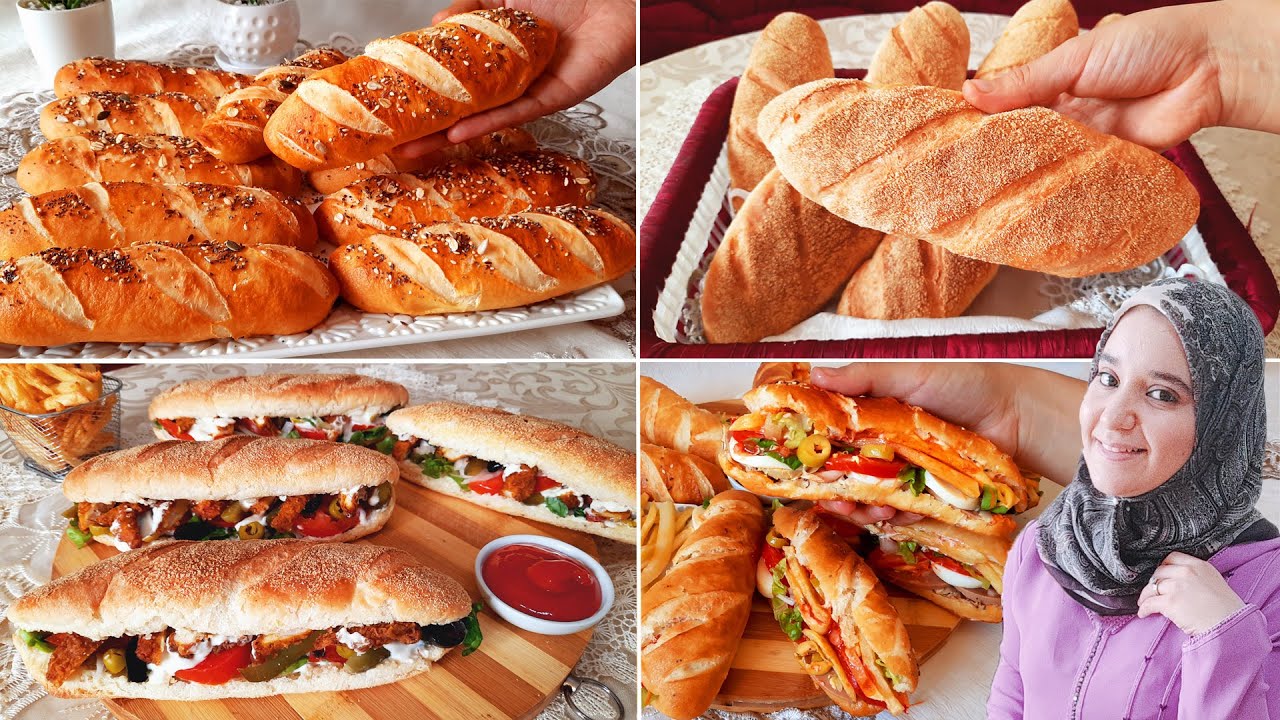 نساي طريق للمخبزة 2 انواع ساندويتشات قنبلة فالبنة 🥪وجبات صيفية