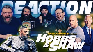 Fast & Furious Presents: Hobbs & Shaw REACTION!!