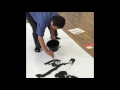 中本白洲　『墨アート』新宿パークタワー会場で使わる題字の揮毫です、新宿パークタワー