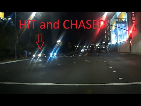 Hit and Run Driver was Chased - YouTube