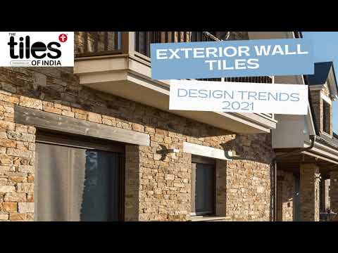 8 Exterior Wall Tiles Design Trends 2021