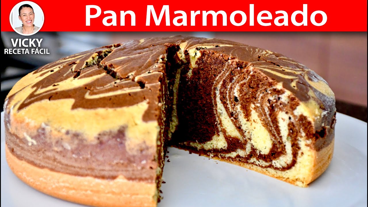 PAN MARMOLEADO | Vicky Receta Facil | VICKY RECETA FACIL