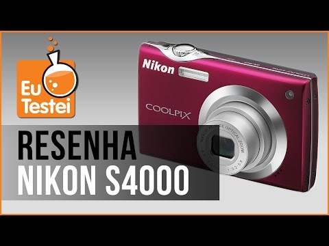 Câmera Nikon COOLPIX S4000 - Vídeo Resenha EuTestei Brasil