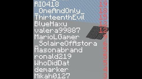 Minecraft Scoreboard Death Counter