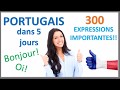 Apprenez le portugais en 5 jours - Conversation pour les débutants