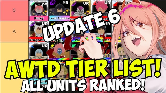 New Code + UPD 10.9] The New Best Units in AWTD Official Tier List 