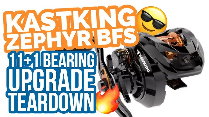 KastKing Zephyr BFS Reel Bearing Upgrade - SDS Custom Ceramic Hybrid  Bearings 